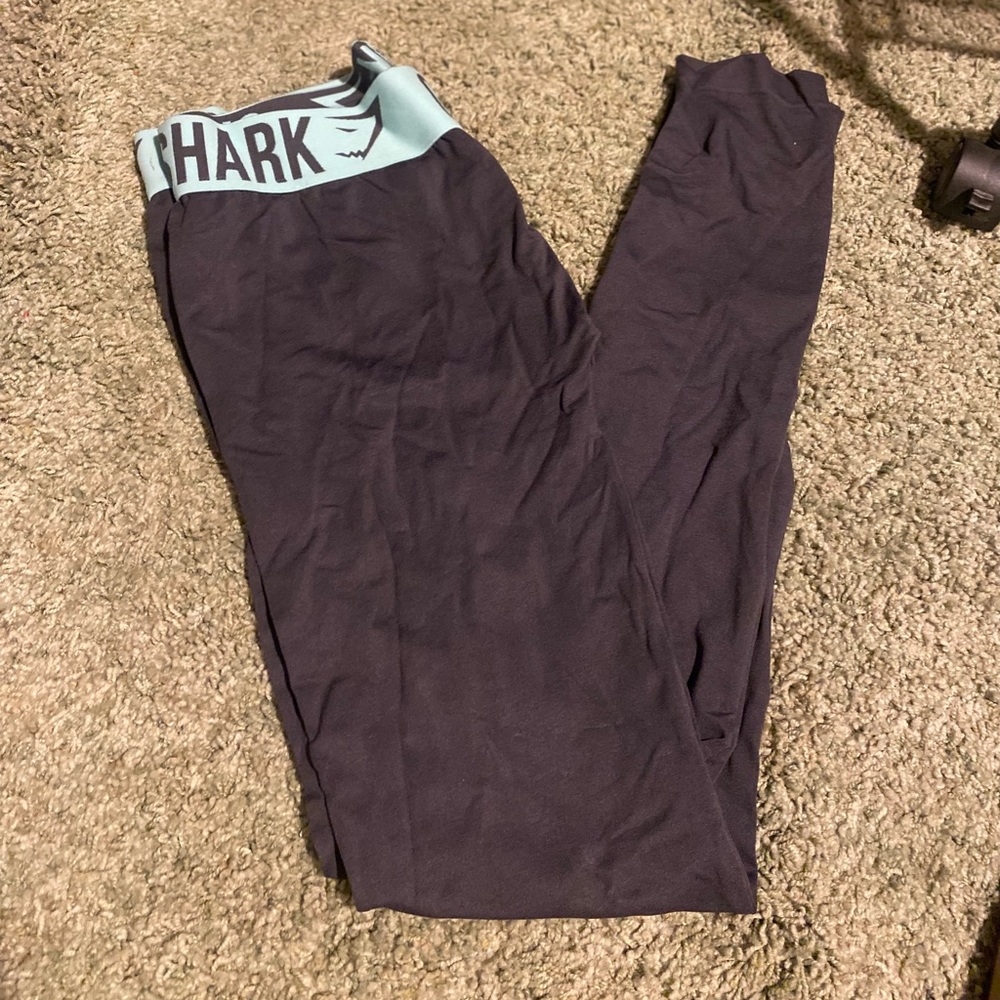 Gym Shark Leggings blue and gray
